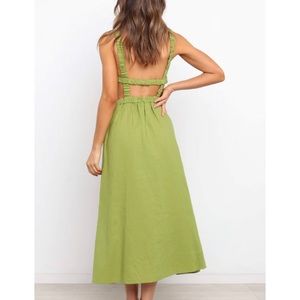 Petal and Pup ESTHER DRESS in GREEN